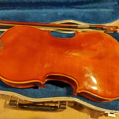Josef Lorenz Luby (Schonbach) 3/4 Violin, Czech, with case&bow. Very Good Cond image 12