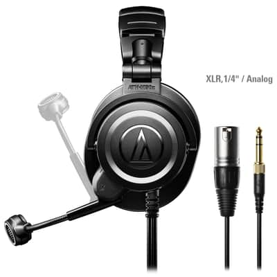 Audio Technica ATH-M50XSTS Pro Headphones + Mic for Streaming/Gaming+Backpack image 12