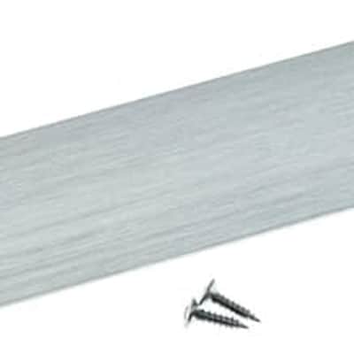 32mm Metal Blank Control Plate No Hole Aluminum Anodized Tele Control Plate for FD Telecaster Silver image 2