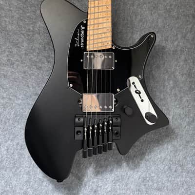 Strandberg Salen Classic NX 6 Tremolo Electric Guitar (Black Granite) with Hard Case, Gig Bag, & Accessories image 1