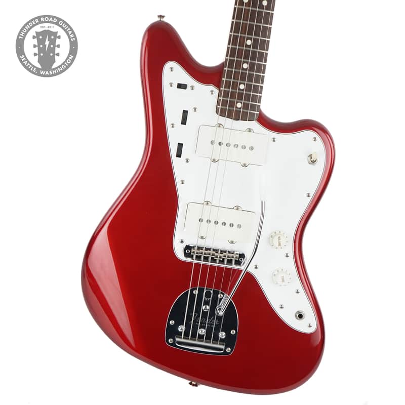 2026 Fender Crafted in Japan 62' Reissue Jazzmaster Candy Apple Red w/ Matching Headstock image 1
