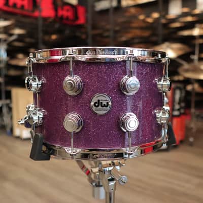 DW Collector's SSC Maple 8x14" Snare Drum (Purple Glass) image 3