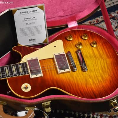 Gibson Custom Shop Murphy Lab '59 Les Paul Standard Reissue Ultra Light Aged image 6