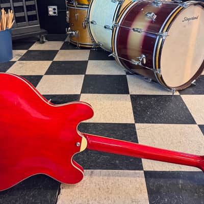 Eastman T386RD Thinline Double Cut 2010s Red image 6