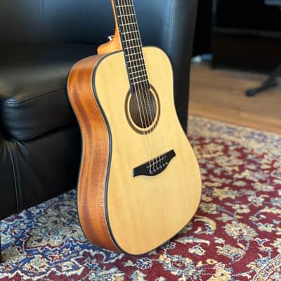 Jay Turser JTA53 3/4 Acoustic Guitar - Blackwood Fingerboard, Natural image 3
