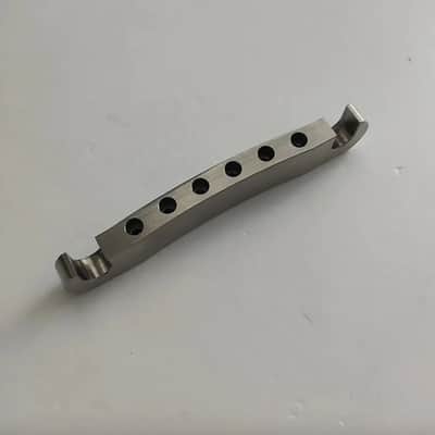 Titanium SG Les Paul ES Style Guitar Tune O Matic TOM Stopbar Tailpiece image 3