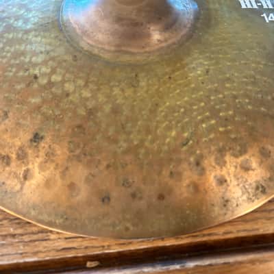 Paiste 14" RUDE Hi-Hat Cymbals (Pair) 1999 - Present - Raw image 3