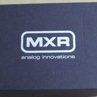 very lightly handled / mostly very clean MXR EMPTY BOX for M78 Custom Badass '78 Distortion (NO pedal) +original Instructions, original Warranty / Registration (2010s-2020s) BOX: black cardboard with silver color MRX logo / LABELS: red & black image 14
