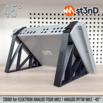 STAND for ELEKTRON ANALOG FOUR MK2 / ANALOG RYTM MK2 - 45° image 3