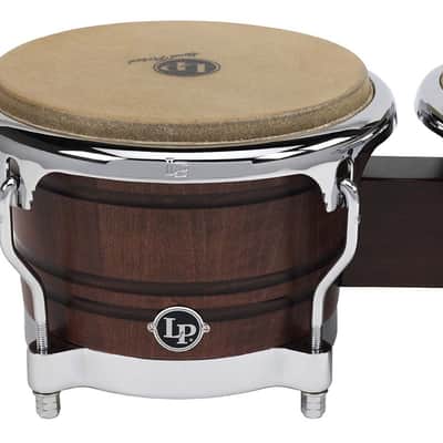 Latin Percussion Richie Gajate-Garcia 7-1/4" & 8-5/8" Bongos - Mavi Satin image 4