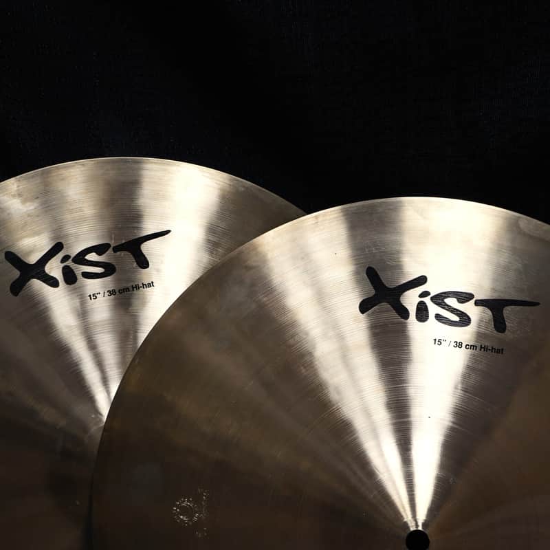 Istanbul Agop Xist Natural Hi Hat Cymbals 15" - Natural image 1