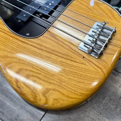 1979 Fender Precision Bass with Maple Fretboard - Natural image 4