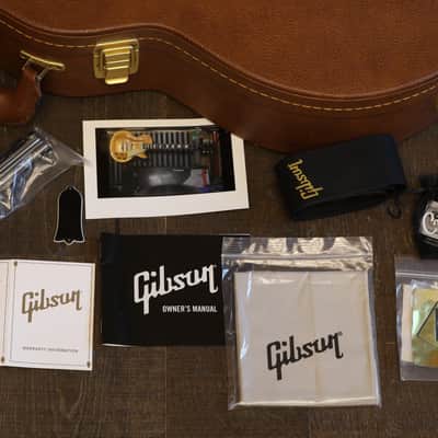2023 Gibson Les Paul Standard P90s Electric Guitar Goldtop + OHSC image 2