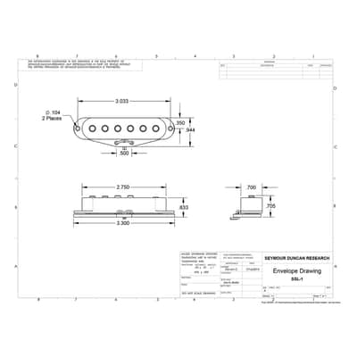 SSL-1 California 50 Set sans capot Seymour Duncan image 4