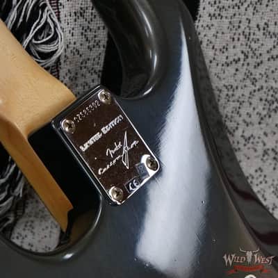 Fender Custom Shop Limited Edition 1968 Stratocaster Maple Neck Journeyman Relic Aged Charcoal Frost Metallic 7.95 lbs image 13