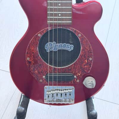 Pignose Travel Guitar 2000-2001 - Red image 1