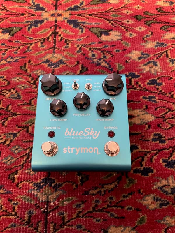 Strymon Blue Sky Reverberator V1 2010 - 2020 - Blue image 1
