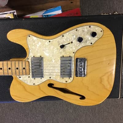 Fender Telecaster Thinline 1972 - Natural image 1