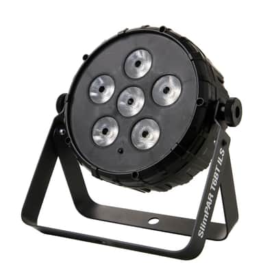 Set of 4 Chauvet DJ SlimPAR T6 BT ILS Tri-Color LED Fixtures image 4