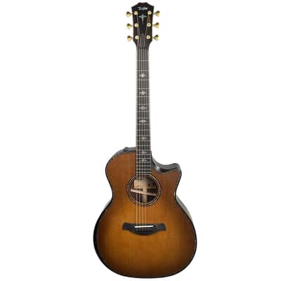 Taylor Builder's Edition 914ce Indian Rosewood/Lutz Spruce Grand Auditorium Acoustic/Electric Wild Honey Burst - 4024 image 3
