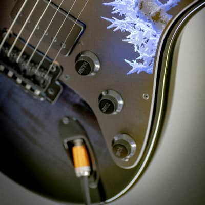 Fender Japan Godzilla Blue Stratocaster - Godzilla 70th Anniversary Collaboration Collection Limited Edition image 4