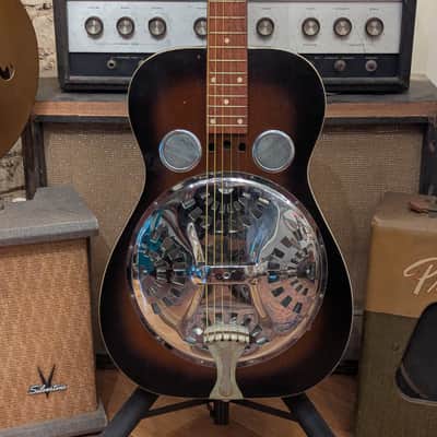 1975 Dobro 60D Squareneck Sunburst image 2