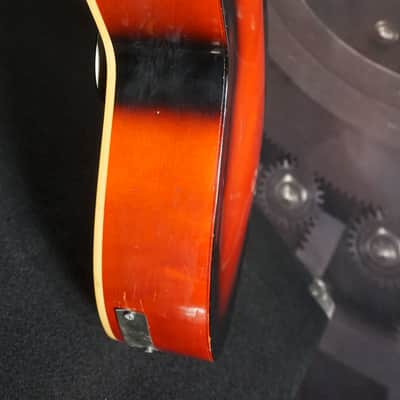 1960s Framus Archtop Acoustic – Sunburst – Made in Bavaria, Germany – Player Grade w/ Side Repair image 23