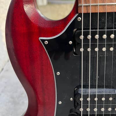 Gibson SG Faded T with Rosewood Fretboard 2017 - Gloss Worn Cherry image 5