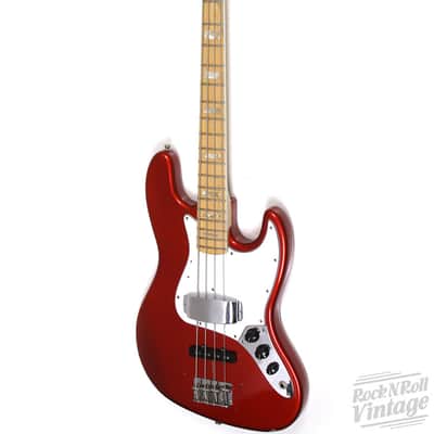 Fender Jazz Bass Candy Apple Red 70s Neck / MIJ Body image 2