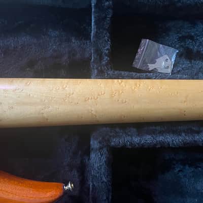U.S. Masters Guitar Works 5 String Bass Fretless Natural image 6