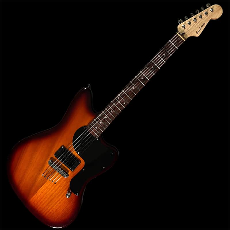 Tone Bakery Jazzbird M with Warmoth Neck and Custom Pickguard - Sunburst image 1