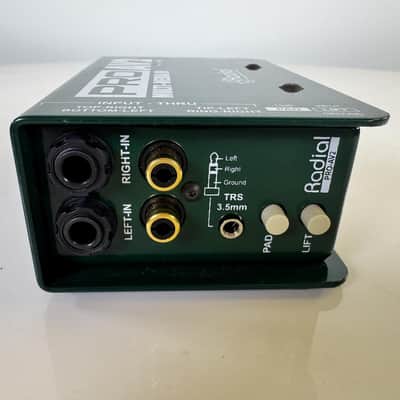 Radial ProAV2 Stereo Passive MultiMedia Direct Box DI Pro AV2 image 4