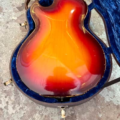 Guild T-100 1966 - Sunburst original vintage USA image 11