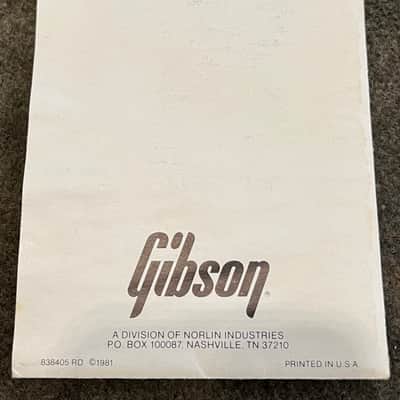 Gibson Acoustic Series Brochure 1980’s image 5