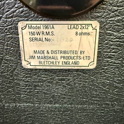 Marshall 4x12 Cabinet with Celestion G12-80 Speakers Made In UK - Pre Owned *Pickup Only* image 14