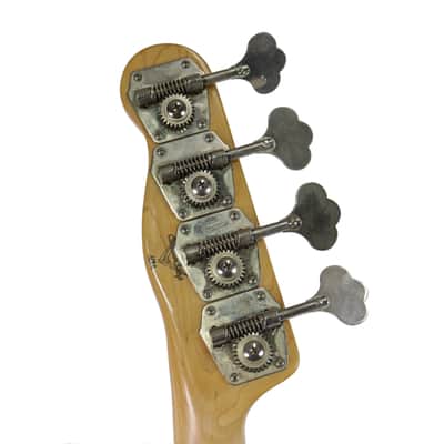 1993 Fender Custom Shop ‘50s P/J Precision Jazz Bass Olympic White Relic image 6