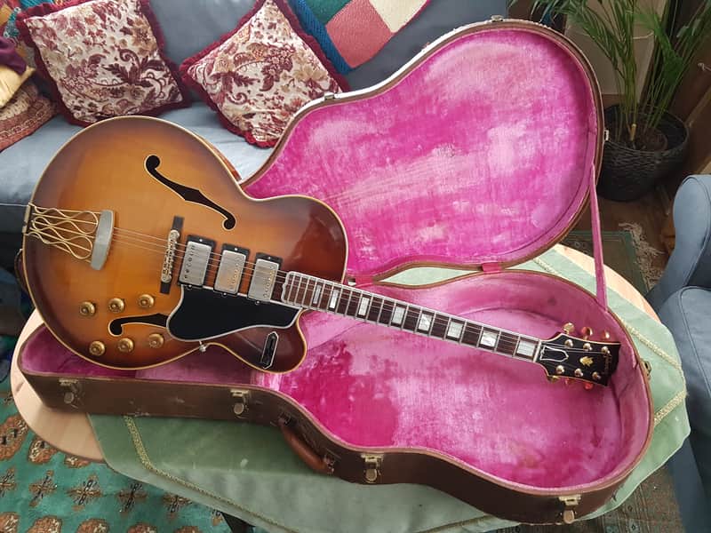 Vintage 1958 Gibson ES-5 Switchmaster + Original Case Sunburst image 1