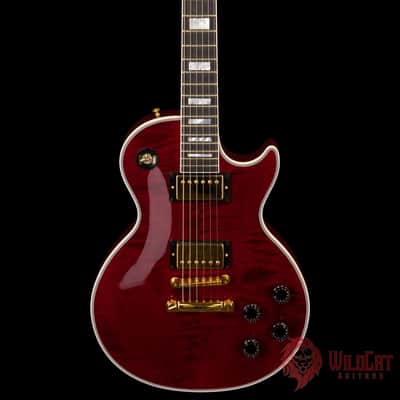 Gibson Custom Shop Les Paul Axcess Custom Figured Top Wine Red Used image 2