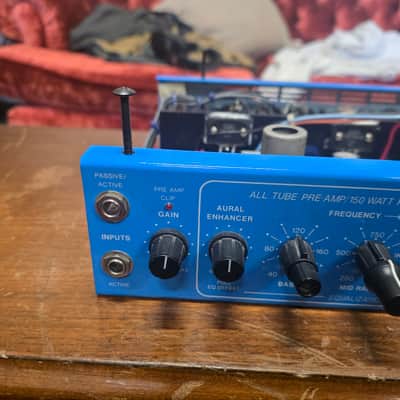 SWR Baby Blue Bass Amplifier Head Working Pre Fender Symar 1990s image 4
