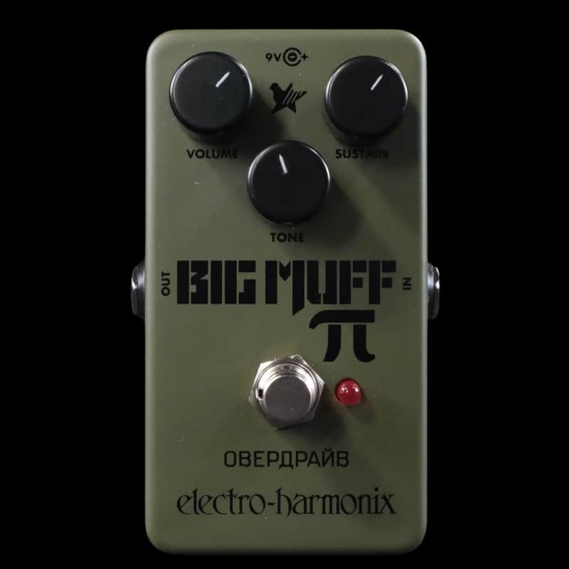 Electro Harmonix Green Russian Big Muff Pi Fuzz Pedal image 1