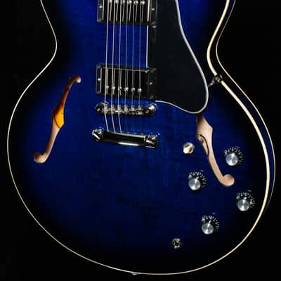 Gibson ES-335 Figured Deep Ocean Burst (107) image 1