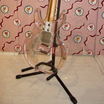 Vintage 1970s Conrad Dan Armstrong Copy Lucite / Plexi / Clear w. Case image 5