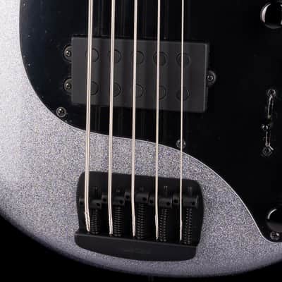 Ernie Ball Music Man DarkRay 5 Starry Night Bass With Case image 4