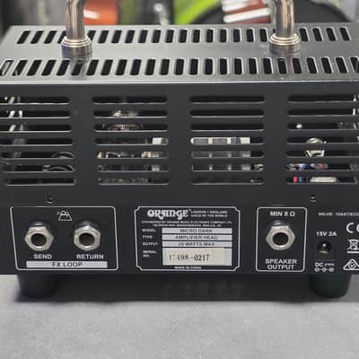 Orange Micro Dark 20-Watt Guitar Amp Head 2015 - Present - Black image 6