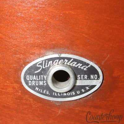 Slingerland Drum Set 14x22,10x14,16x16 Bass/Tom/Floor Vintage80s 5Ply Sound King image 21