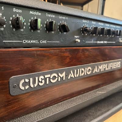 Custom Audio Amplifiers OD-100 SE 3-Channel 100-Watt Guitar Amp Rosewood Head image 1