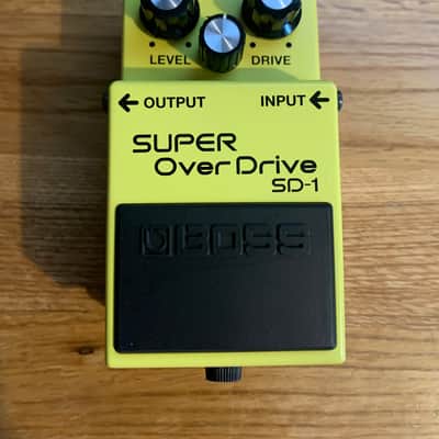 Boss SD-1 Super Overdrive 1981 - 1988 Made In Japan | Reverb UK
