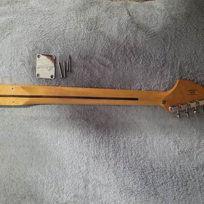 Squier Classic Vibe 70s Stratocaster Neck - Maple/Maple LSR Roller Nut, Gotoh Locking Tuners, Tusq image 2