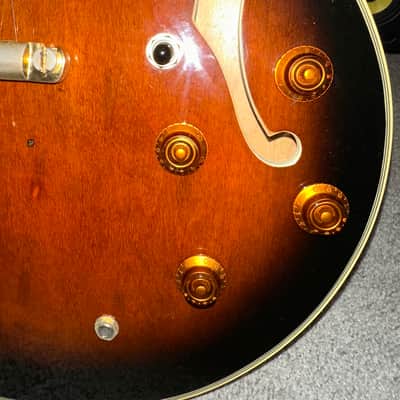 Epiphone Sheraton (Korean-Made) 1986 - 1988 - Tobacco Sunburst image 10
