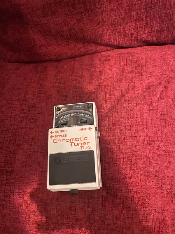 Boss TU-3 Chromatic Tuner 2009 - Present - White image 1